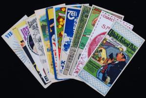 cca 1900-1940 13db számlálócédula