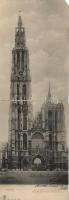 Antwerp Cathedral folding card (EM)