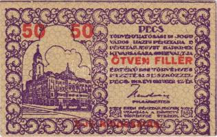 1919. Pécs 50f T:I