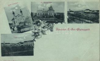 Sepsiszentgyörgy with synagogue (gluemark)