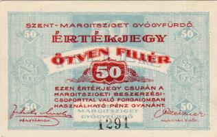 Dátum nélkül Szent-Margitsziget Gyógyfürdő 50f T:I