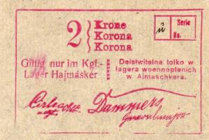 Dátum nélkül Hajmáskér hadifogolytábor 2K T:I