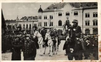 Léva entry of the Hungarian troops So. Stpl (fa)