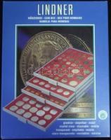 Lindner 2901 Pénztartó luxuskazetta 120 db férőhellyel, átmérő 16,5 mm, szinte új állapotban!
