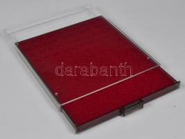 Lindner 2901 Pénztartó luxuskazetta 120 db férőhellyel, átmérő 16,5 mm, szinte új állapotban!