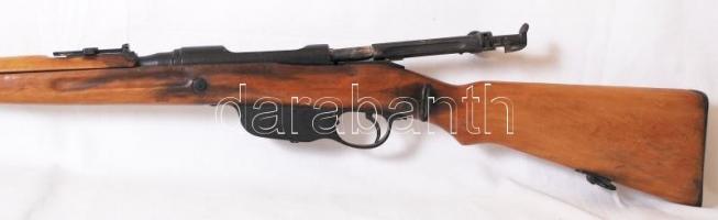 I. világháborús Steyr-Mannlicher 1895 M95-ös fegyver. Budapestan gyártott, szuronnyal. Hatástalaníto...