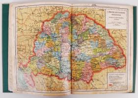 1906 Kozma Gyula: Képes földrajzi atlasz. Sok litho képpel. Restaurált több lapja,. Igényes modern kötésben.