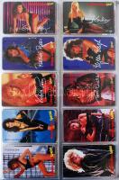 438 klf darabos német telefonkártya gyűjtemény, komplett sorokkal, szépen rendezve, jó gyűrűs berakóban / German phonecards collection