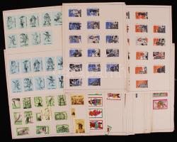 945 darabos vegyes külföldi gyufacímke gyűjtemény lapokon: japán, orosz, csehszlovák, jugoszláv, hollad, svéd, olasz