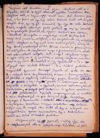 Csurka István (1934-2012) egy novellájának autográf kézirata 60 lapon egy-két gépelt oldallal. A szöveg feltehetőleg a Nász és pofon című korai novellájának egy publikálatlan változata (a mappa címe: Csirkefogó)