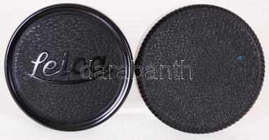 Leica lencsevédő, elülső és hátulsó /  Leica lens caps for front and back