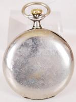 Omega zsebóra porcelán számlappal, másodpercmutatóval, a mutatók hiányoznak, de jól jár /
Swiss pock...