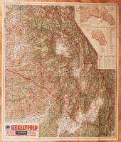 1941 Székelyföld, M. Kir. Honvéd Térképészeti Intézet, Budapest, 100x84cm