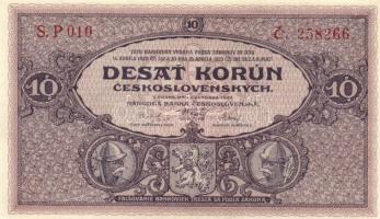 Csehszlovákia 1927. 1K (2x) közeli sorszámúak T:II
Czechoslovakia 1927. 10 Korun (2x) close serials ...