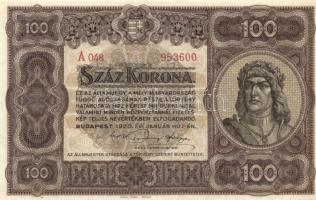 1920. 100K "Orell Füssli Zürich" T:I-