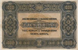 1920. 1000K "Orell Füssli Zürich" ny. jellel T:II+