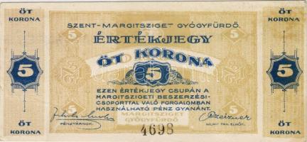 Dátum nélkül Szent-Margitsziget Gyógyfürdő 5K T:II