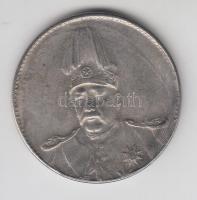 Kína 1916. Dollar fém hamisítvány T:2- China 1916. Dollar Fe fake C:VF