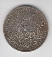 NSZK 1984D 5DM "Német vámunió" T:2
GFR 1984D 5 Mark "German Customs Union" C:XF