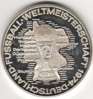 NSZK 1974. "Futball VB" ezüst 15,41g T:PP