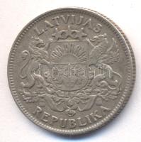 Lettország 1924. 1L Ag T:2 Latvia 1924. 1 Lats Ag C:XF
