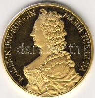 Ausztria "Maria Theresia" emlékveret arany 29,28g T:PP