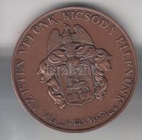 Győrfi Sándor (1951-) 2005. "MÉE - Szegedi Kis István" Br emlékérem (42,5mm) T:2