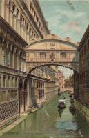 Venice Bridge of Sighs, artist signed
