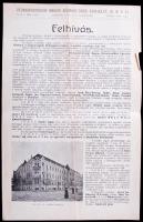 cca 1920 DMKE aláírási ív