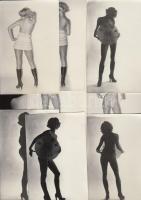 cca 1980 12db erotikus fotó /  Erotic photos, 14x9cm