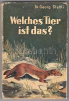 Dr. Georg Stehli: Welches Tier ist das? Stuttgart 1940. Franckhsche Verlagschandlung. Sok képpel, táblázattal.
