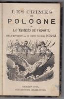 Polonais Oginski: Les crimes en Pologne ou les mystéres de Varsovie. Berlin 1864.