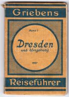 Griebens Reiseführer: Dresden und Umgebung. Dresden 1927. Utolsó térkép szakadt