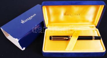 1983 Eredeti Waterman igényes töltőtoll díszdobozban, tartalék hegyekkel, garanciakártyával / Original Waterman fountain-pen