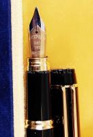 1983 Eredeti Waterman igényes töltőtoll díszdobozban, tartalék hegyekkel, garanciakártyával / Origin...