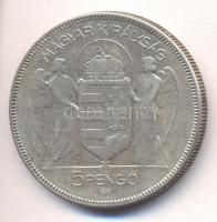 1930. 5P Ag "Horthy-jobbra" T:3