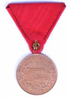 1898. "Jubileumi Emlékérem Fegyveres Erő Számára / Signum memoriae (AVSTR)" Br érem mellsz...