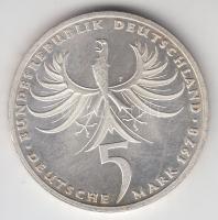 NSZK 1978F 5M Ag "Balthasar Neumann" T:PP
GFR 1978F 5 Mark "Death of Balthasar Neuman...