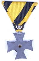 1911-1918. "Katonai Legénységi Szolgálati Jel III. osztálya" hadifém kitüntetés szalaggal ...