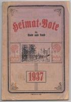 Heimat Bote 1937. Erdélyi szászok éves kalendáriuma.