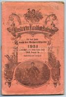 Ilustrierter Landbote kalender 1924. Erdélyi szászok éves kalendáriuma.