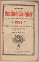 Ilustrierter Landbote kalender 1924. Erdélyi szászok éves kalendáriuma