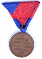 1938. "Felvidéki Emlékérem - II. Rákóczi Ferenc" Br emlékérem eredeti mellszalaggal T:2
Hu...