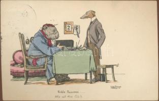 Animal office, M. Munk, Vienne s: Käthe Olshausen-Schönberger