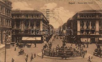 Naples Borsa square (fa)