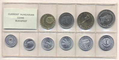 1984. 2f-20Ft 10db klf érmés forgalmi sor fóliatokban T:1