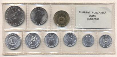 1979. 2f-10Ft 9db klf érmés forgalmi sor fóliatokban T:1