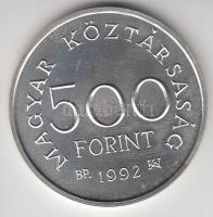 1992. 500Ft Ag "Károly Róbert" T:BU