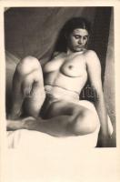 Pornographic photo postcard