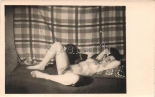 Pornographic photo postcard